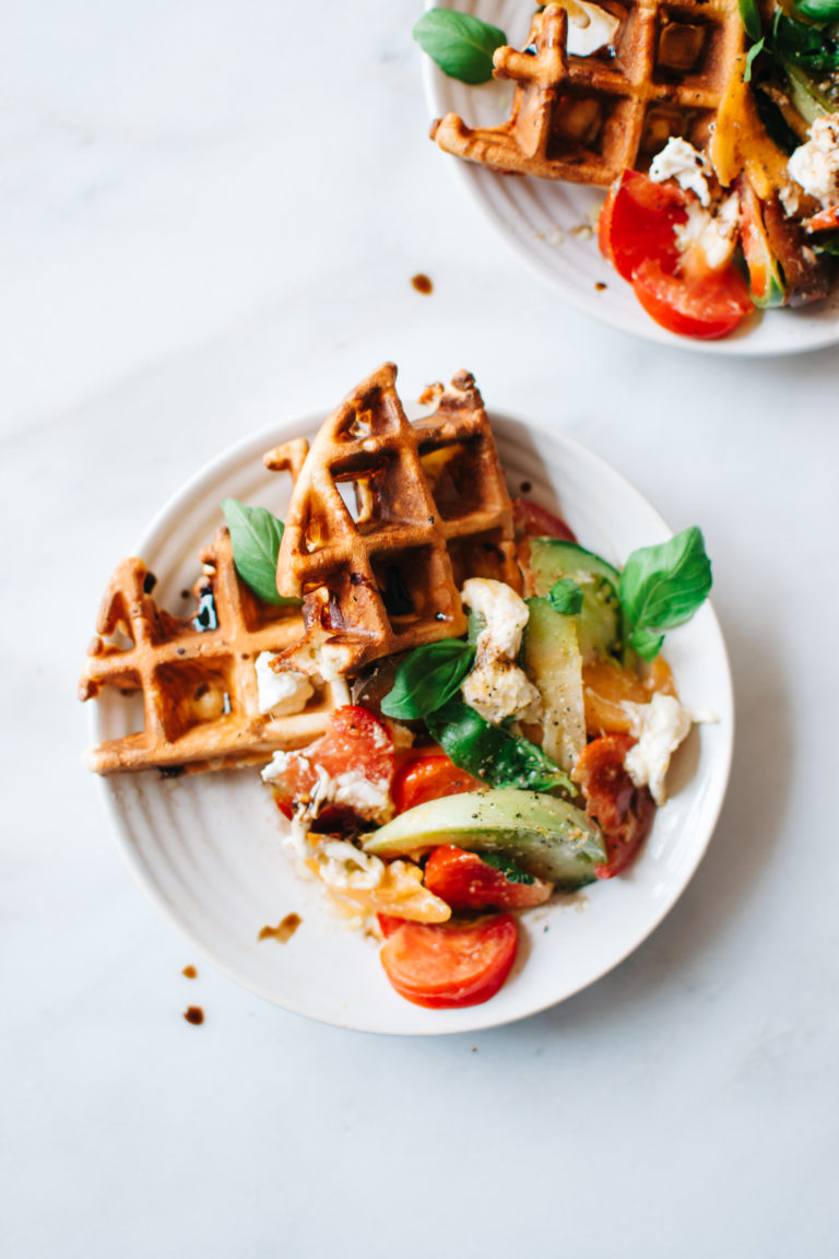 BURRATA CAPRESE WAFFLES + A WAFFLE PARTY WITH FIX FEAST FLAIR ...