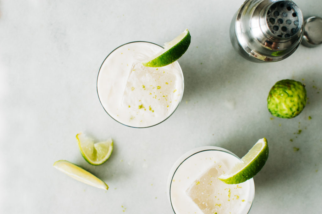 COCONUT KAFFIRITAS WITH TEQUILA & LIME.