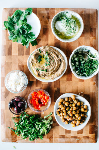 MEDITERRANEAN CHICKPEA & BABA GANOUSH WRAPS. | Kale & Caramel