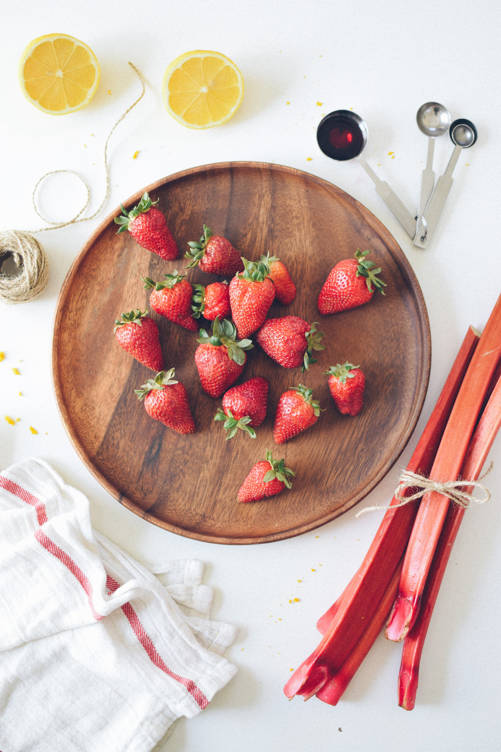 STRAWBERRY RHUBARB COMPOTE PARFAITS WITH MEYER LEMON & PISTACHIO ...