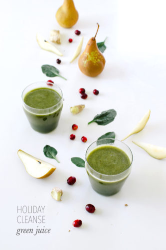 HOLIDAY CLEANSE GREEN JUICE. | Kale & Caramel