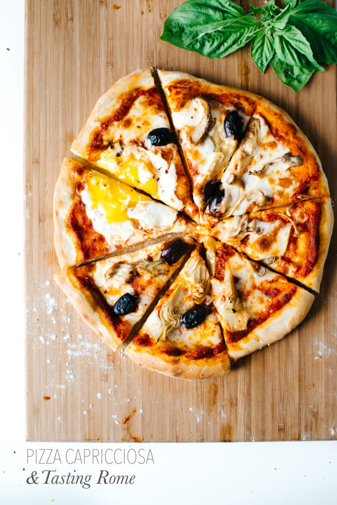 Måned fordelagtige Ernæring PIZZA CAPRICCIOSA & TASTING ROME. | Kale & Caramel