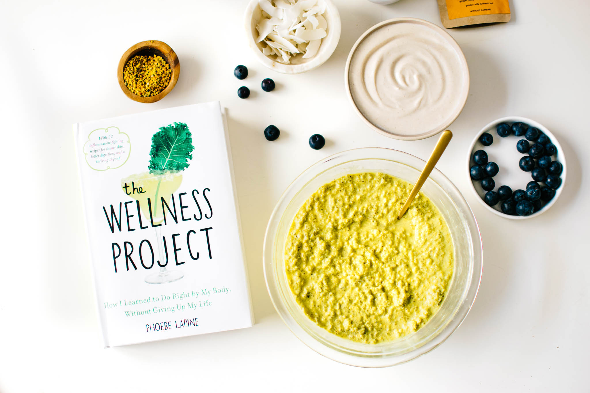 Golden Milk Chia Pudding from The Wellness Project