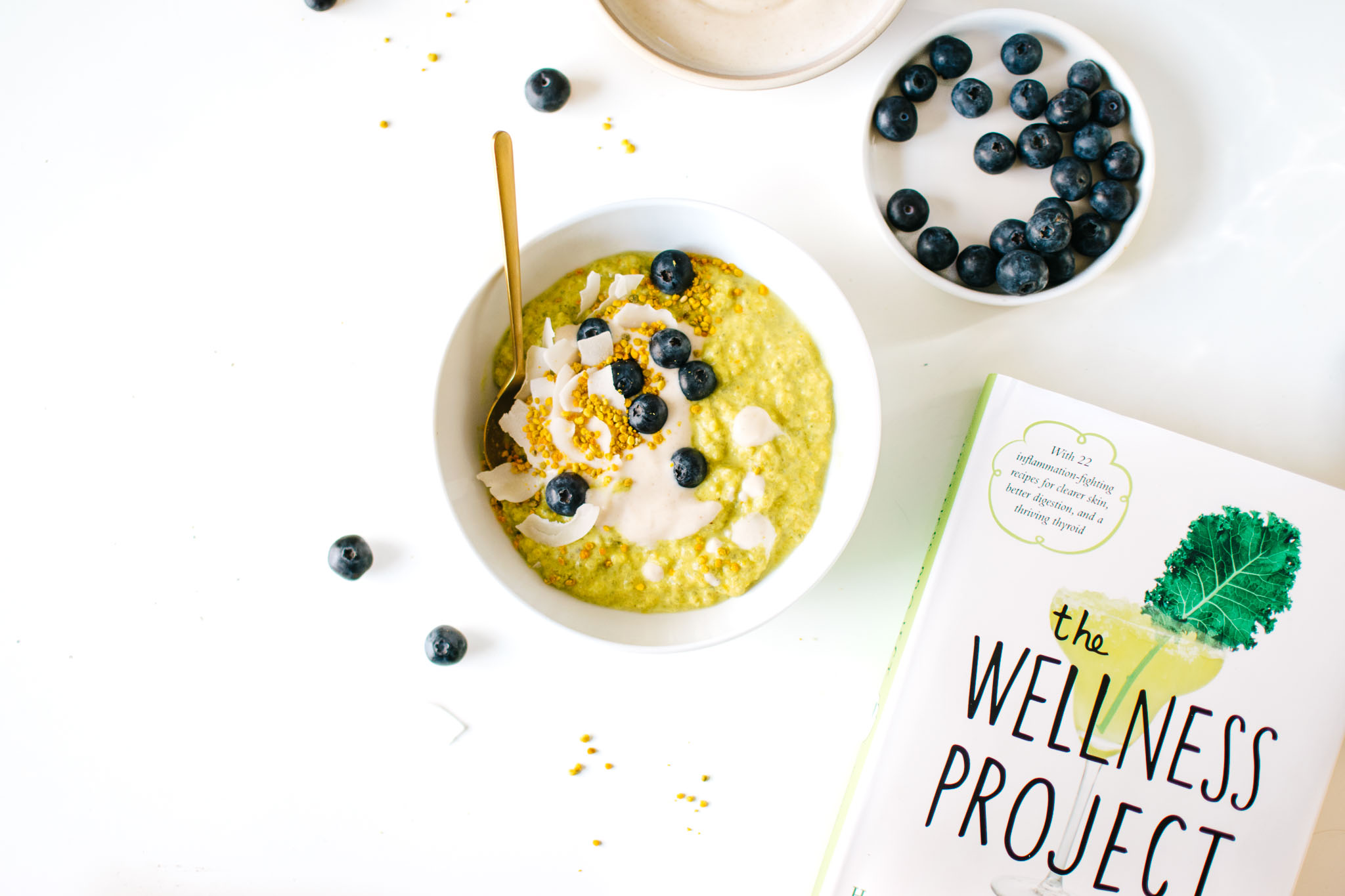 GOLDEN MILK CHIA PUDDING FROM THE WELLNESS PROJECT.