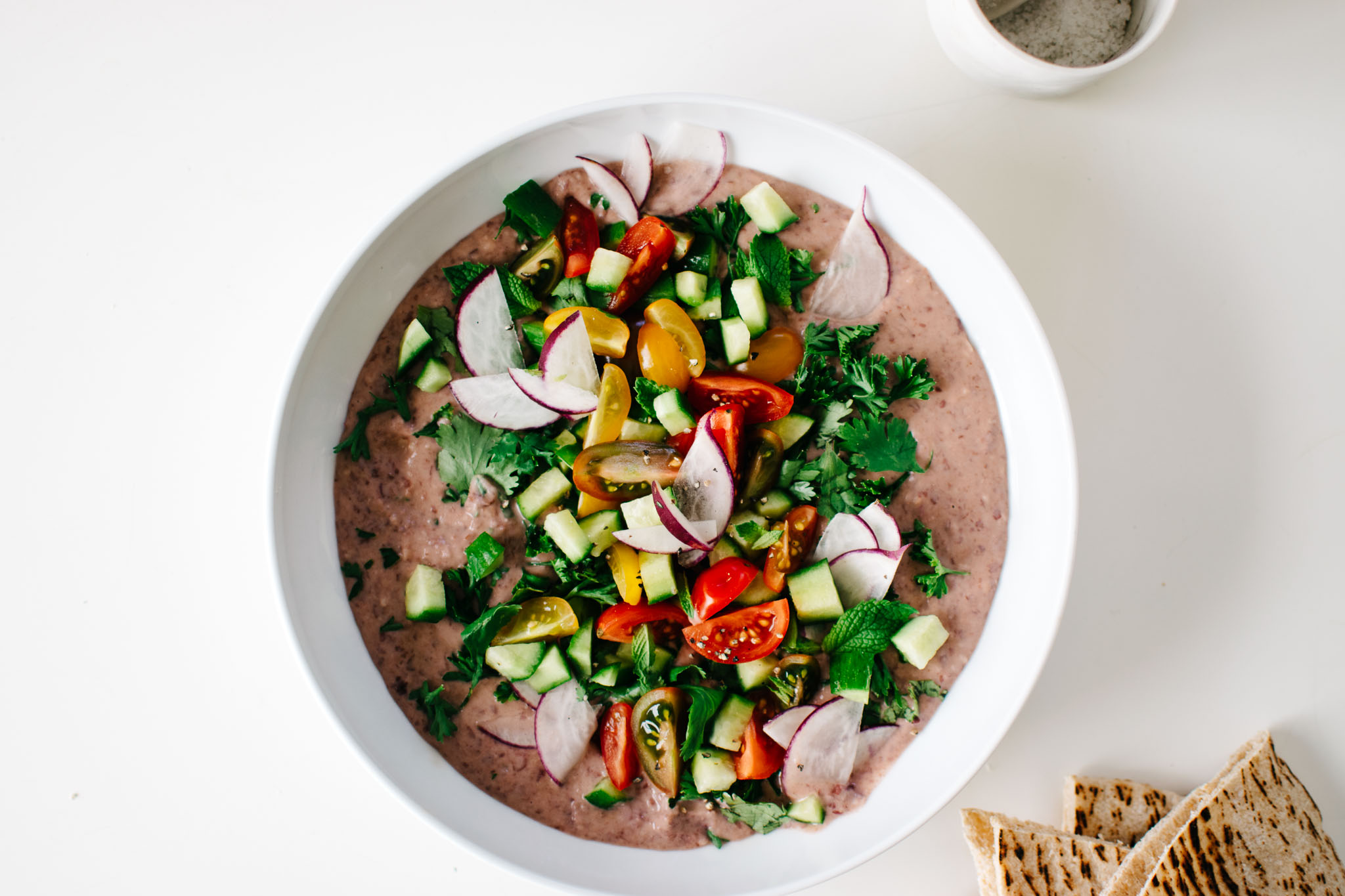 Fattoush Dip from The Savvy Cook