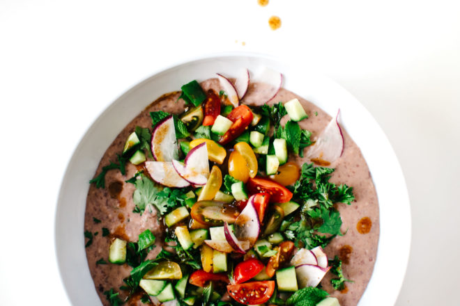 Fattoush Dip from The Savvy Cook