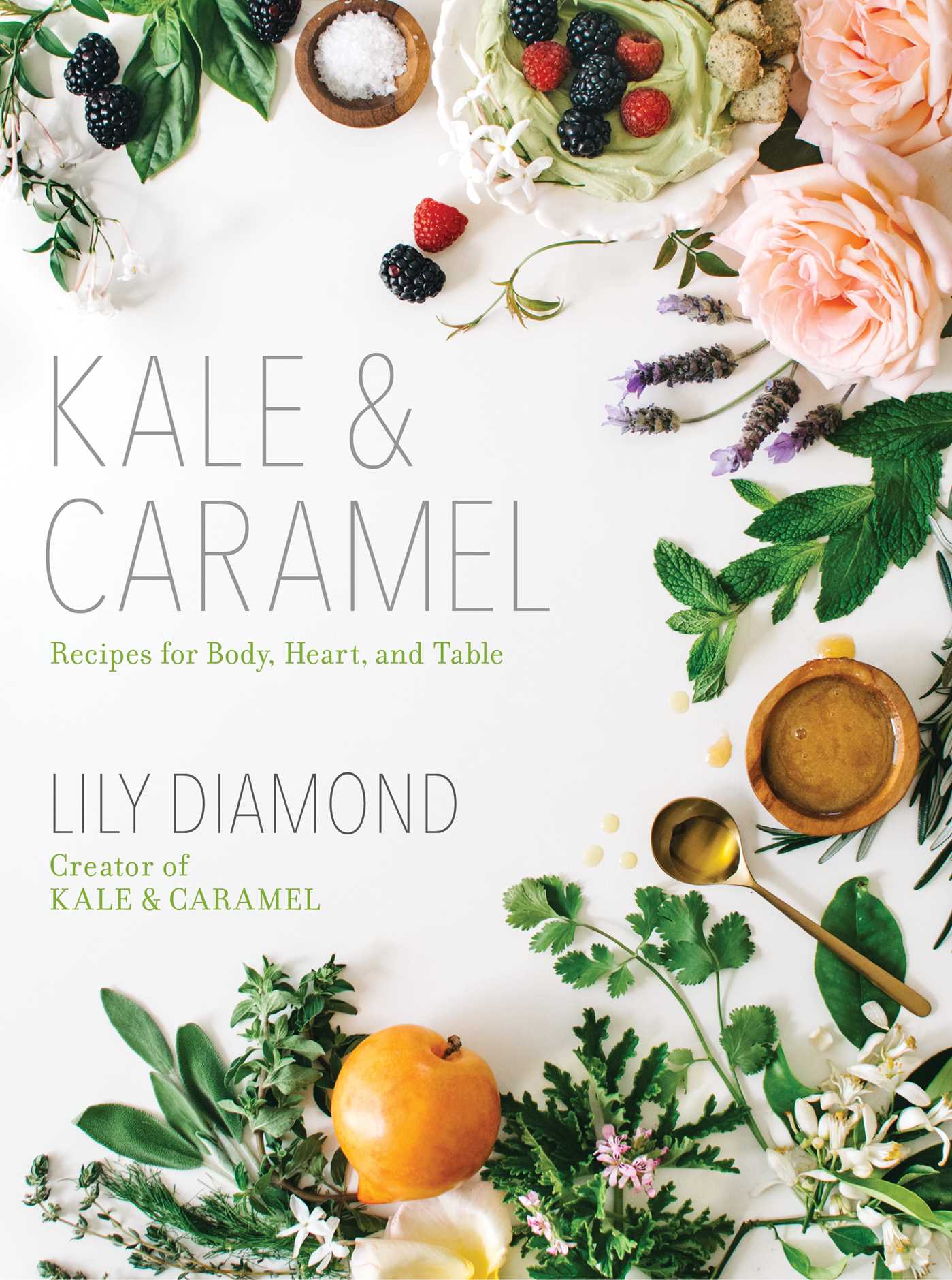Kale & Caramel Cookbook Cover