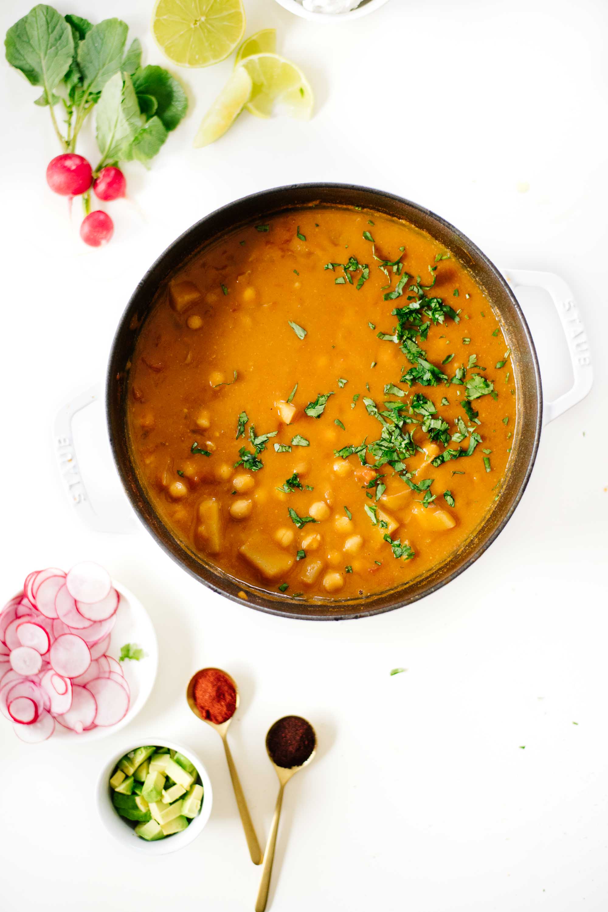 Hearty Chipotle Chickpea Soup