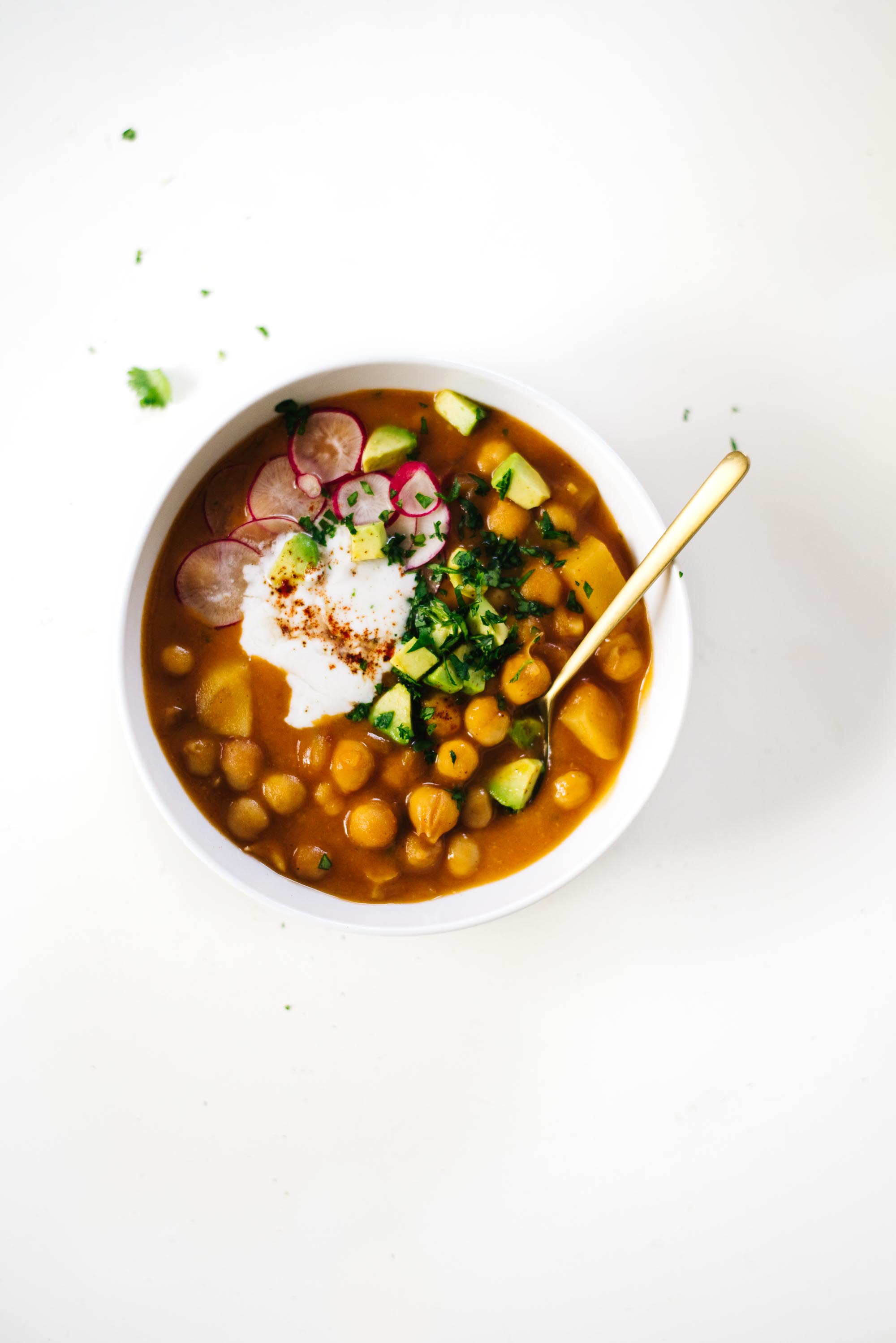 Hearty Chipotle Chickpea Soup