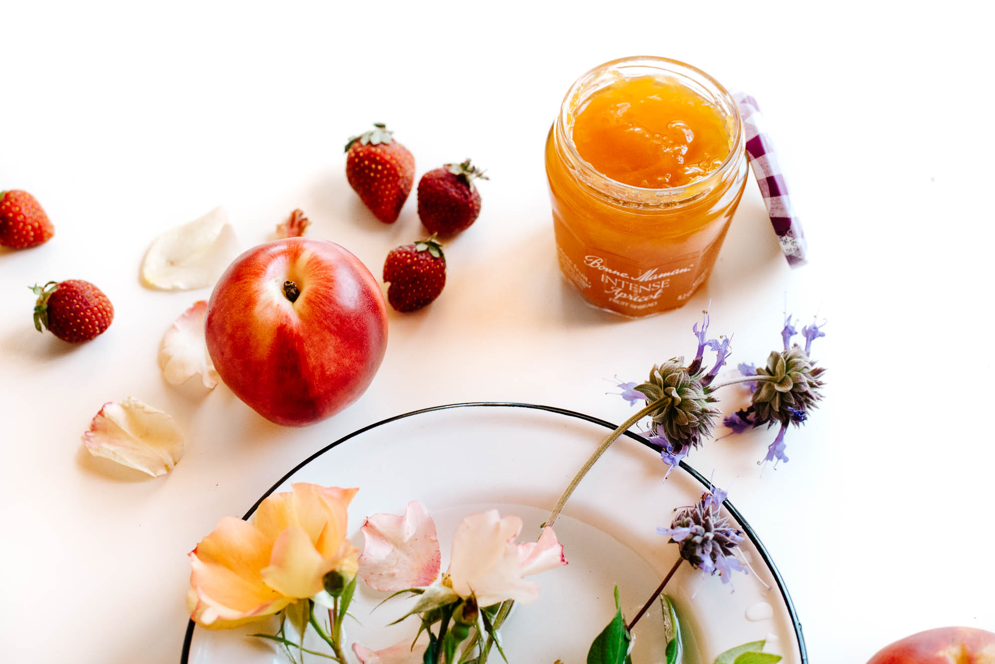 Apricot Rose Cream & Summer Fruit Fantasia.