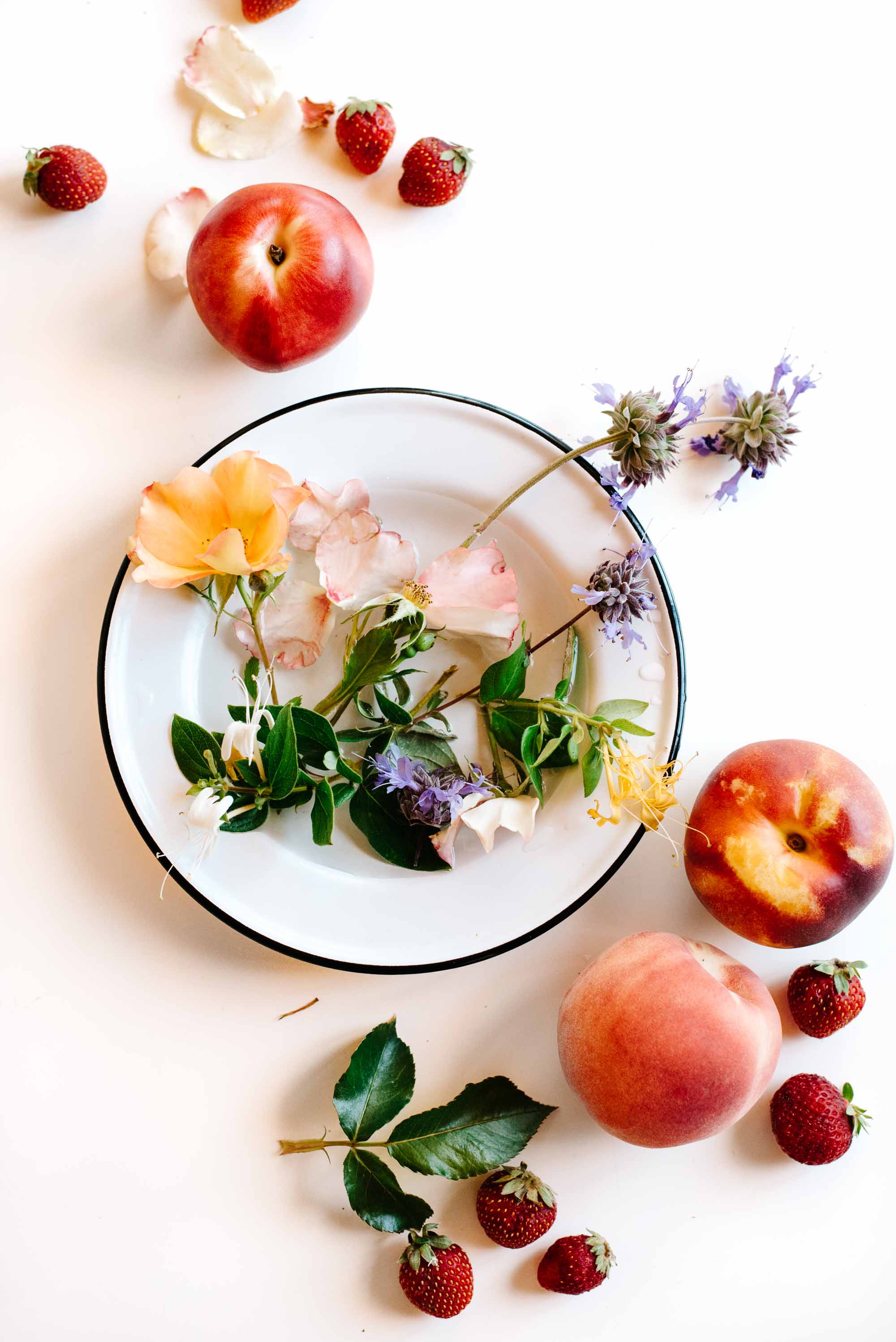 Apricot Rose Cream & Summer Fruit Fantasia.