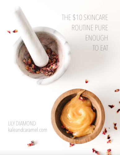 All-Natural Skincare E-Book Cover